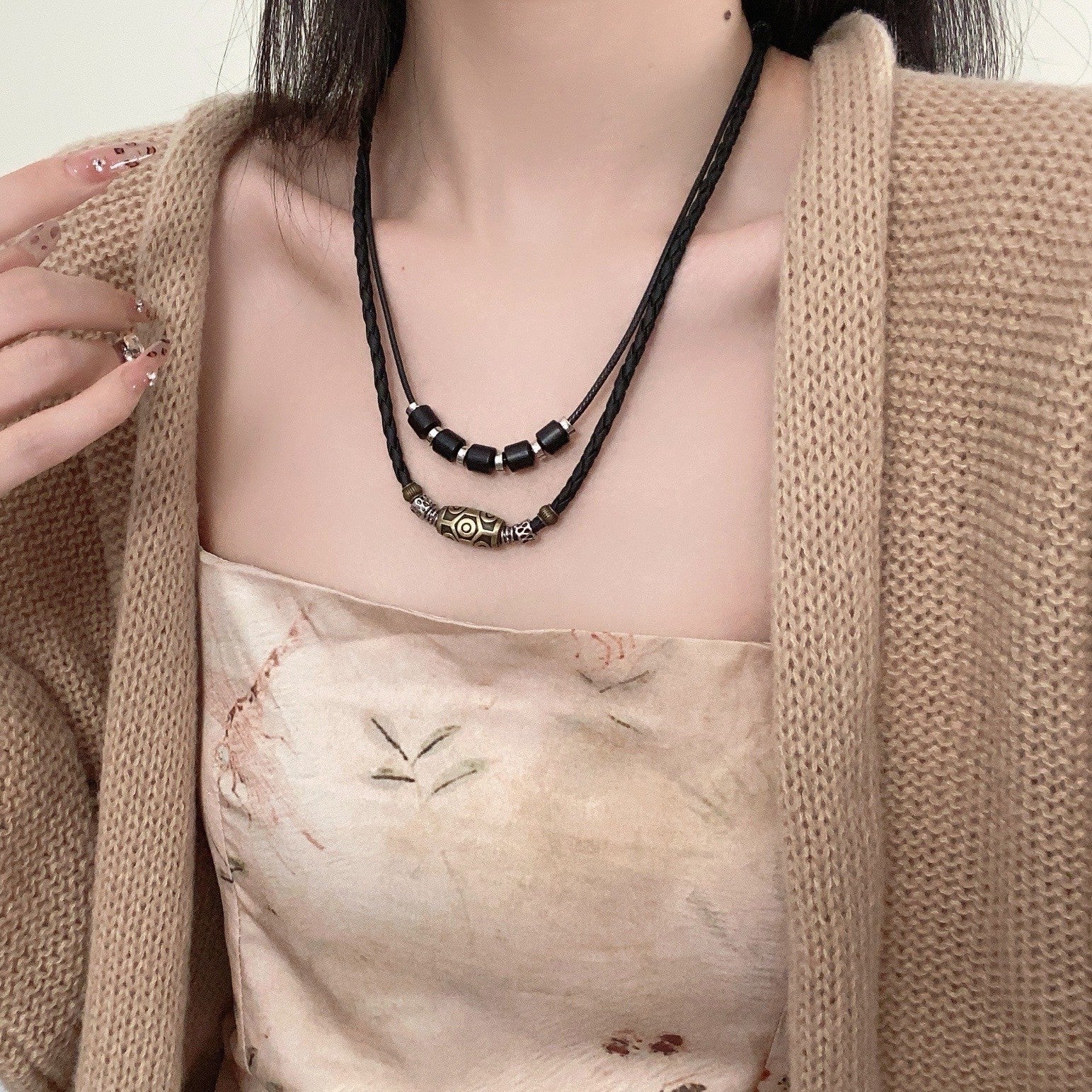 Double-layer Tianzhu Necklace